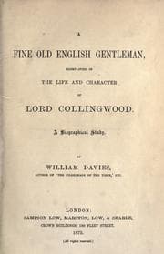 Tapa de A fine old English gentleman, exemplified in the life and character of Lord Collingwood