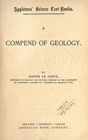 Tapa de A compend of geology