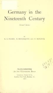 Tapa de Germany in the nineteenth century