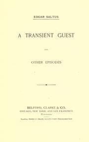 Tapa de A transient guest
