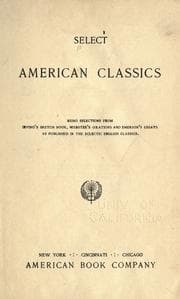 Tapa de Select American classics