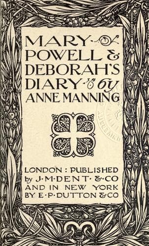 Tapa de Mary Powell & Deborah's diary.