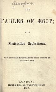 Tapa de The fables of Aesop