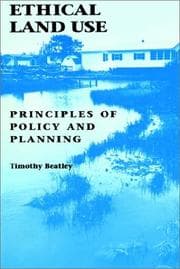 Tapa de Ethical land use