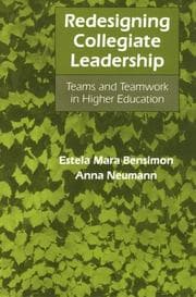Tapa de Redesigning Collegiate Leadership