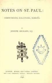 Tapa de Notes on St. Paul