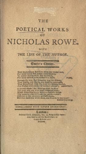 Tapa de Poems