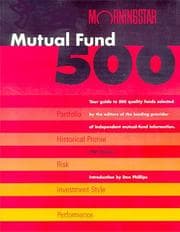 Tapa de Morningstar Mutual Fund 500