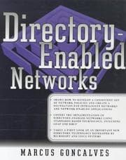 Tapa de Directory-Enabled Networks (Networking)