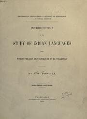 Tapa de Introduction to the study of Indian languages