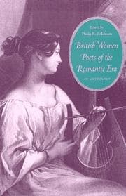 Tapa de British women poets of the Romantic era