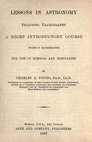Tapa de Lessons in astronomy including uranography