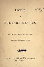 Tapa de The  poems of Rudyard Kipling