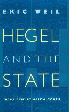 Tapa de Hegel and the state