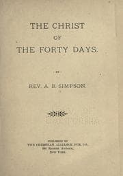 Tapa de Christ of the Forty Days