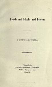 Tapa de Herds and flocks and horses