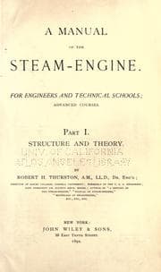 Tapa de A manual of the steam-engine