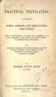 Tapa de Practical ventilation as applied to public, domestic, and agricultural structures
