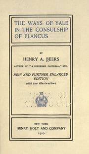 Tapa de The ways of Yale in the consulship of Plancus