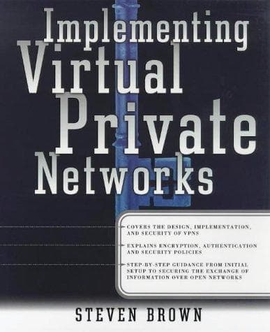 Tapa de Implement Virtual Private Networks