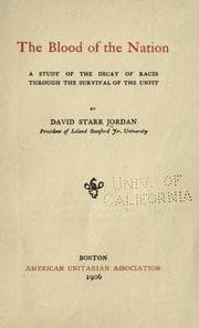 Tapa de The blood of the nation
