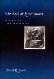 Tapa de The Book of Lamentations
