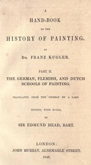 Tapa de A hand-book of the history of painting