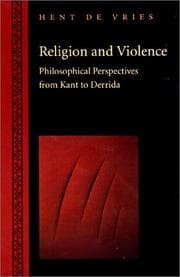Tapa de Religion and Violence