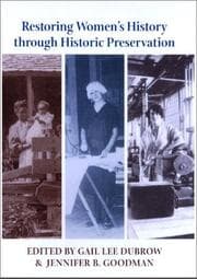 Tapa de Restoring women's history through historic preservation
