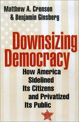 Tapa de Downsizing Democracy