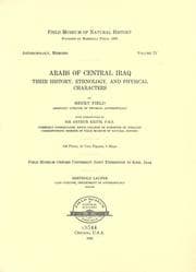 Tapa de Arabs of central Iraq