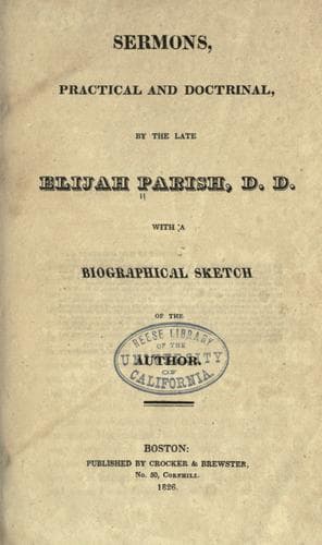 Tapa de Sermons, practical and doctrinal