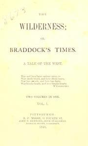 Tapa de The wilderness, or, Braddock's times
