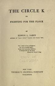 Tapa de The  circle K, or, Fighting for the flock