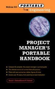 Tapa de Project manager's portable handbook