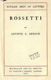 Tapa de Rossetti