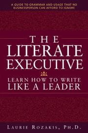 Tapa de The literate executive