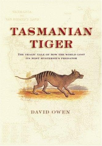 Tapa de Tasmanian Tiger