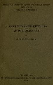 Tapa de A seventeenth-century autobiography