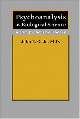 Tapa de Psychoanalysis as Biological Science