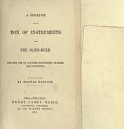 Tapa de A Treatise On A Box Of Instruments And The Slide Rule
