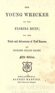 Tapa de The young wrecker of the Florida reef