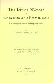 Tapa de The Divine Worker in creation and providence