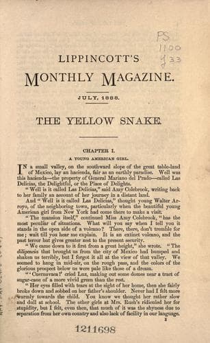 Tapa de Yellow snake