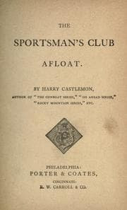 Tapa de The sportsman's club afloat