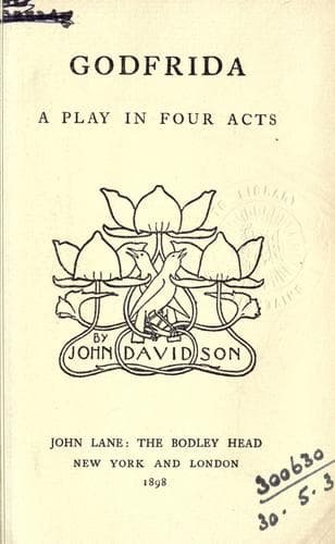 Tapa de Godfrida, a play in four acts