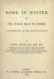 Tapa de Rome in winter, and the Tuscan hills in summer