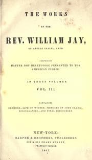 Tapa de The works of the Rev. William Jay