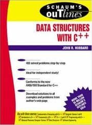 Tapa de Schaum's Outline of Data Structures with C++