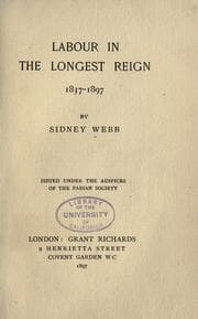 Tapa de Labour in the longest reign, 1837-1897